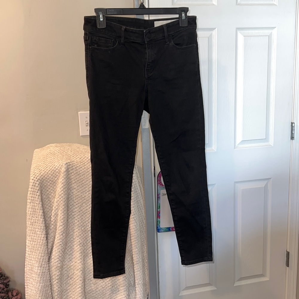 Women’s Treasure & Bond black jeans sz 27, mid rise skinny, excellent condition